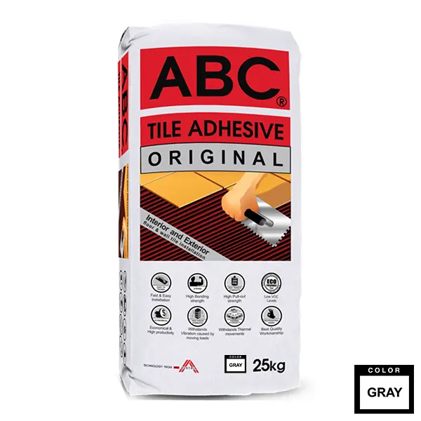 ABC Tile Adhesive - Original - Gray