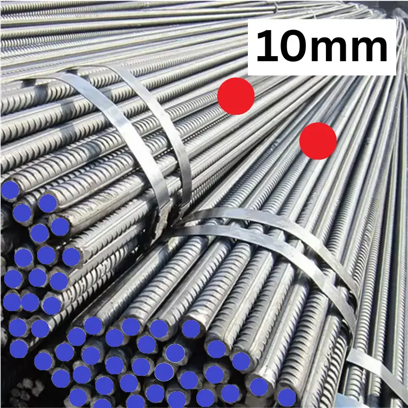 10 mm - Kabilya - Rebar (550W/80) - Weldable