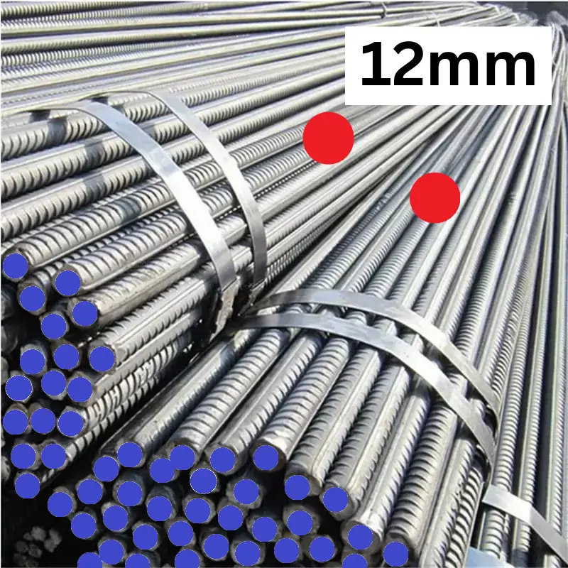 12 mm - Kabilya - Rebar (550W/80) - Weldable