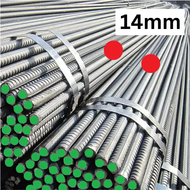 14 mm - Kabilya - Rebar (420W/60) - Weldable