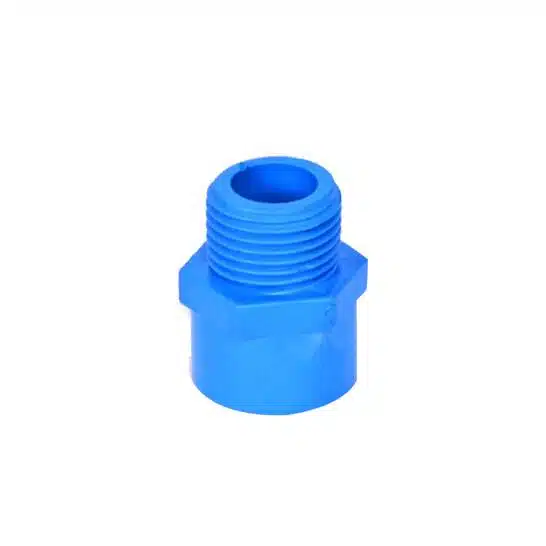Emerald PVC Blue - Straight Male Adapter - 40mm ( 1 1/4")