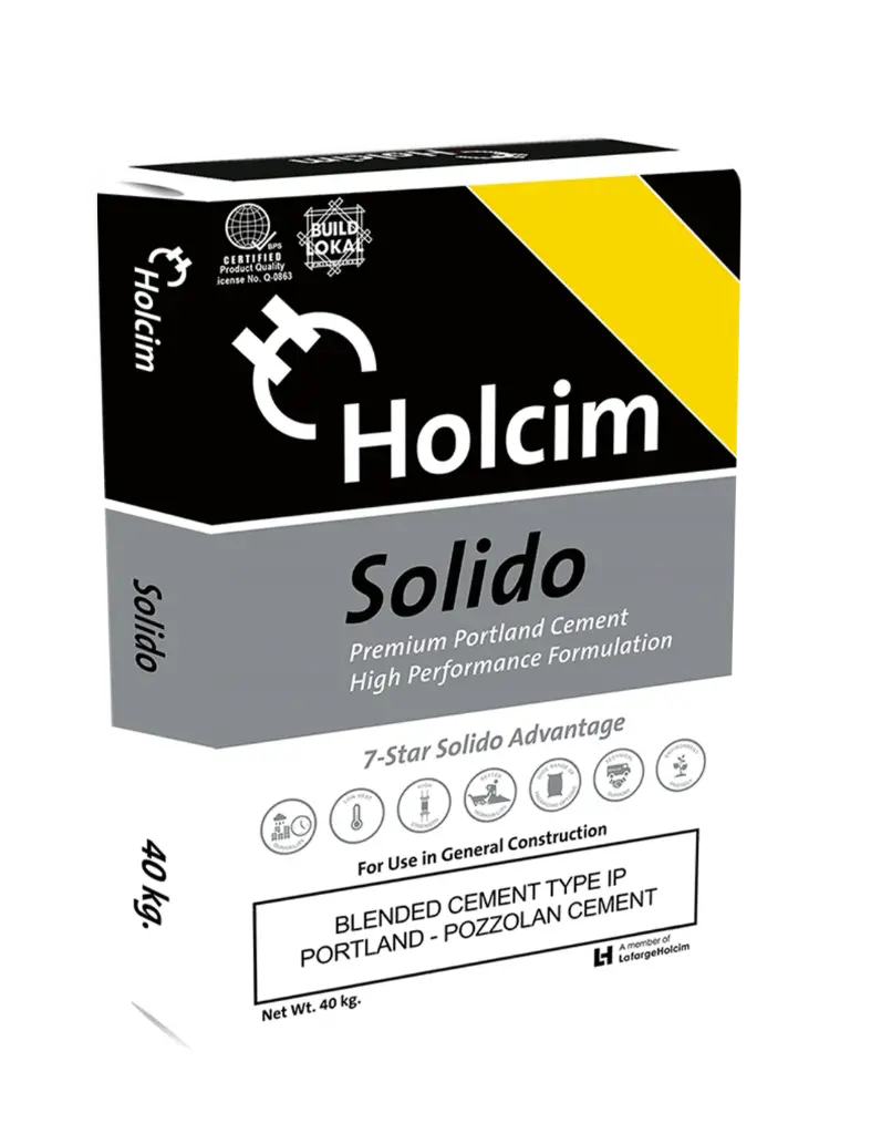 Holcim - Solido Premium Portland - Portland-Pozzoland Blended - Type 1P Cement