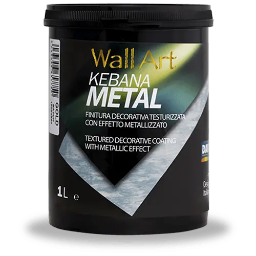 Davies - WallArt Kebana Metal Textured Decorative Coating with Metallic Effect