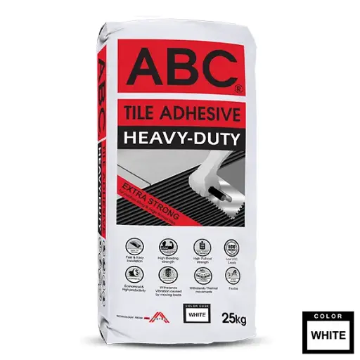 ABC Tile Adhesive - Heavy Duty - White