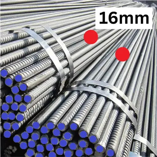 16 mm - Kabilya - Rebar (550W/80) - Weldable