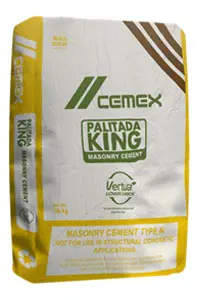 Cemex - Palita King Masonry Cement - Type N - Not for Use in Structural Concrete Application
