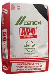 Cemex - Apo Portland - Pozzolan-Limestone Ternary Blended - Type 1T (copy)