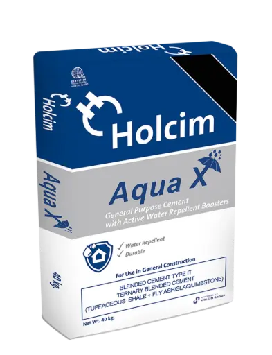 Holcim - Aqua X - General Purpose Blended Cement - Type 1T