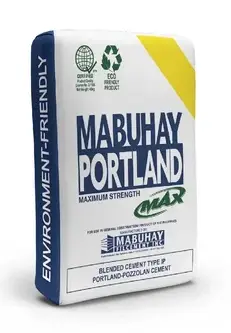 Mabuhay - Maximum Strength - Portland-Pozzolan Blended Cement - Type 1P