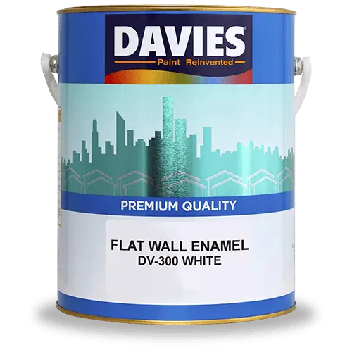 Davies Flat Wall Enamel Alkyd-Based Paint