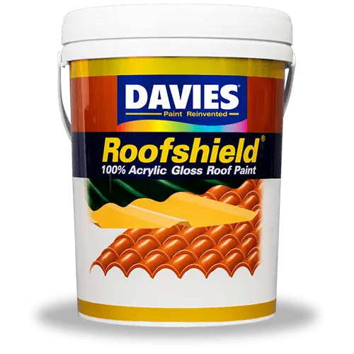 Davies Roofshield w/ 100% Acrylic Gloss Roof Paint