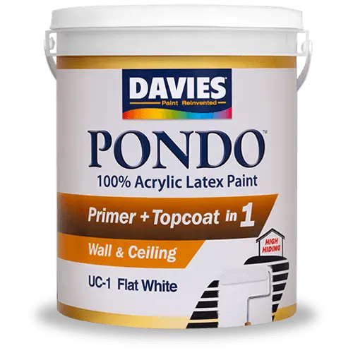 Davies - Pondo 100% Acrylic Latex Paint