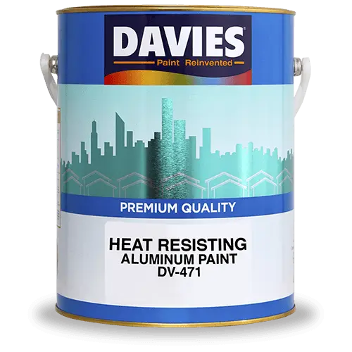 Davies - Heat Resisting Aluminum Paint DV-471