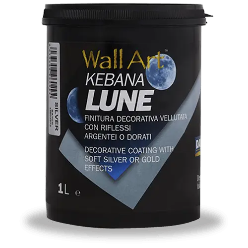 Davies - WallArt Kebana Lune Decorative Coating with Soft Silver or Gold Effects