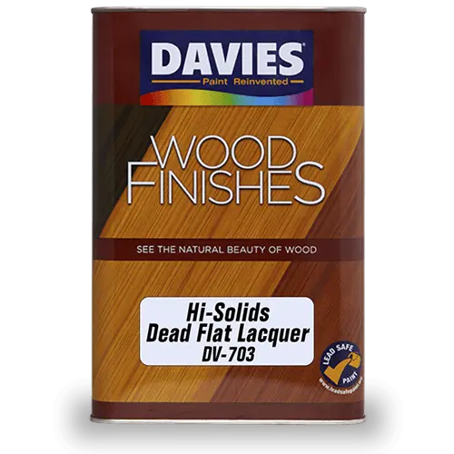 Davies - Hi-Solids Dead Flat Clear Lacquer DV-703