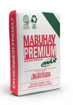 Mabuhay - Premium Cement Maximum Strength - Portland-Pozzolan Blend - Type P